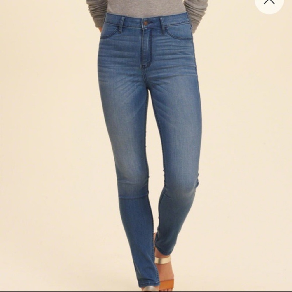 HOLLISTER HIGH RISE JEGGINGS SIZE 9R